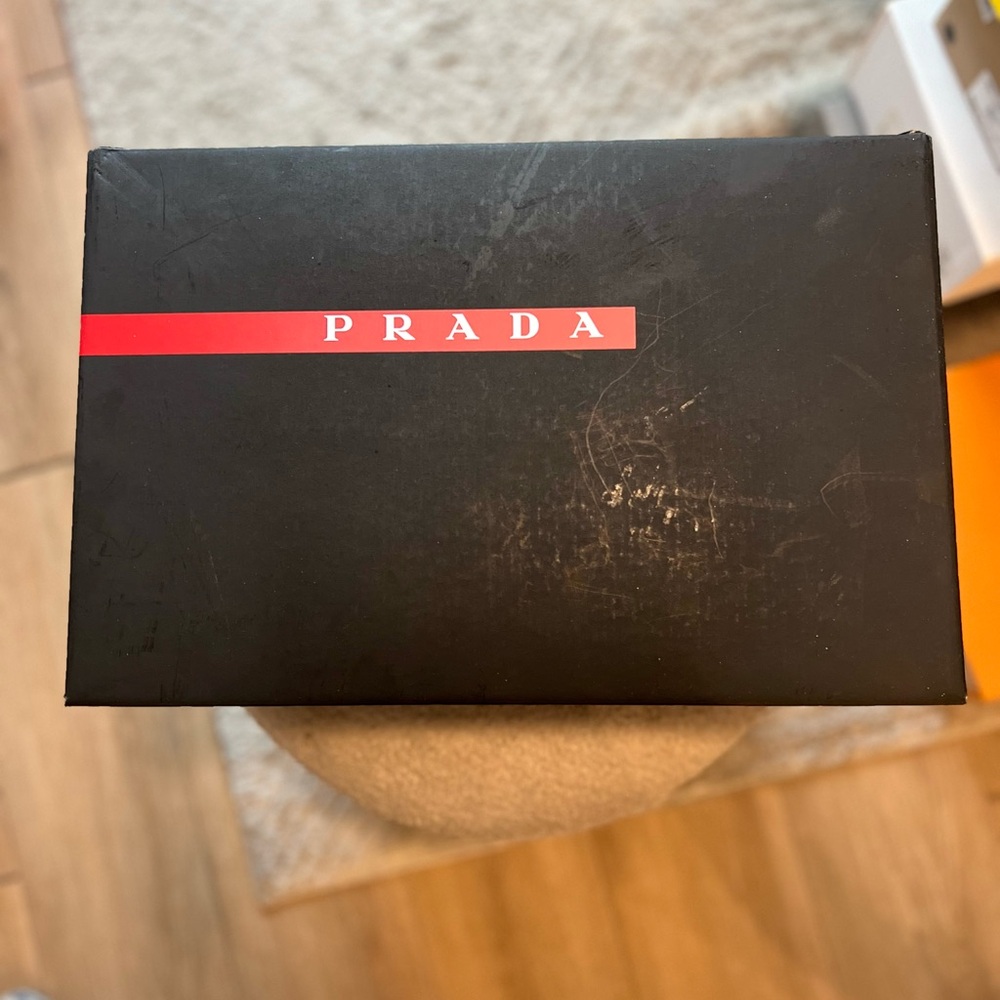 Prada Black Box with Red Accent